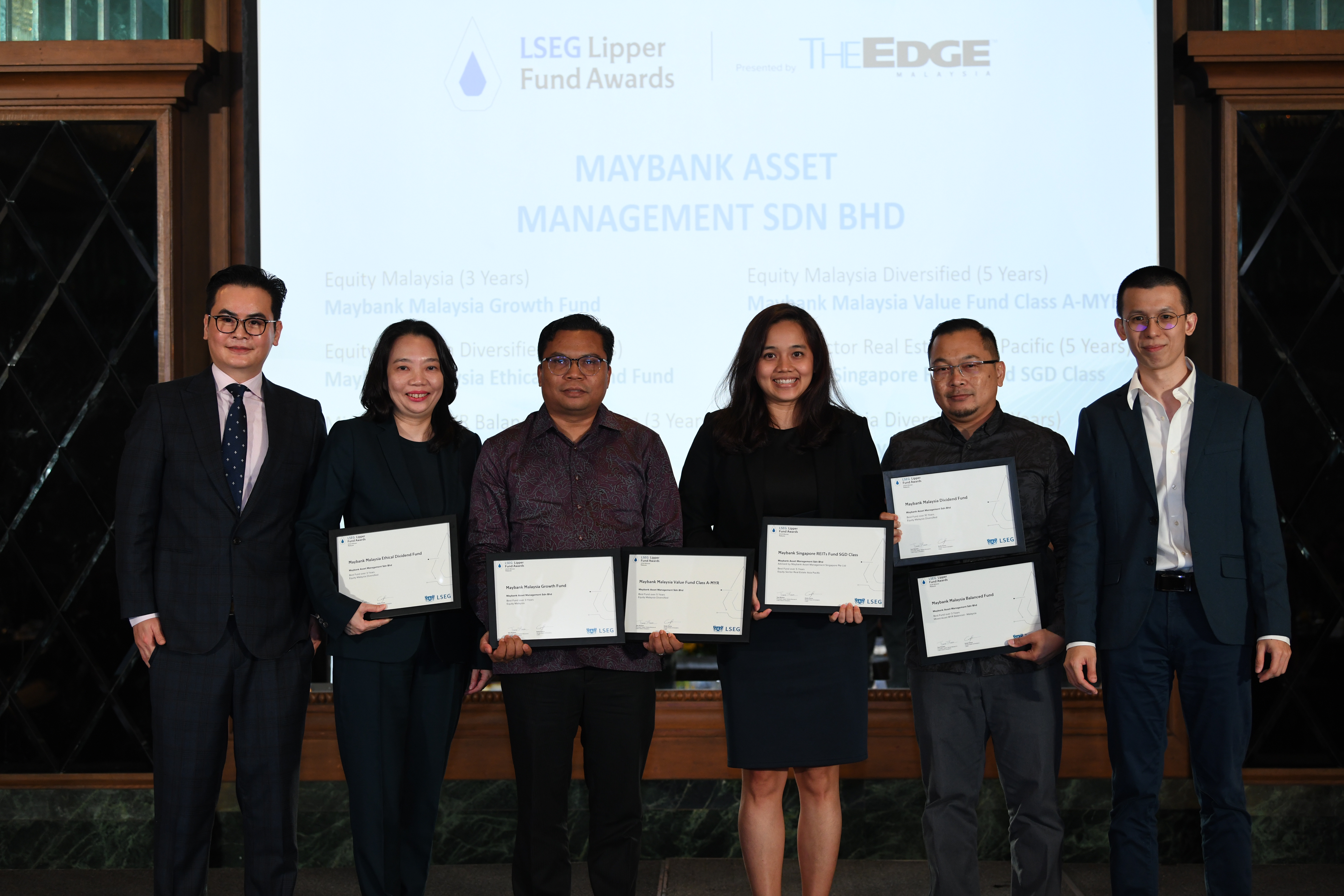 Outstanding Performance by Maybank Asset Management at 2024 LSEG Lipper Fund Awards